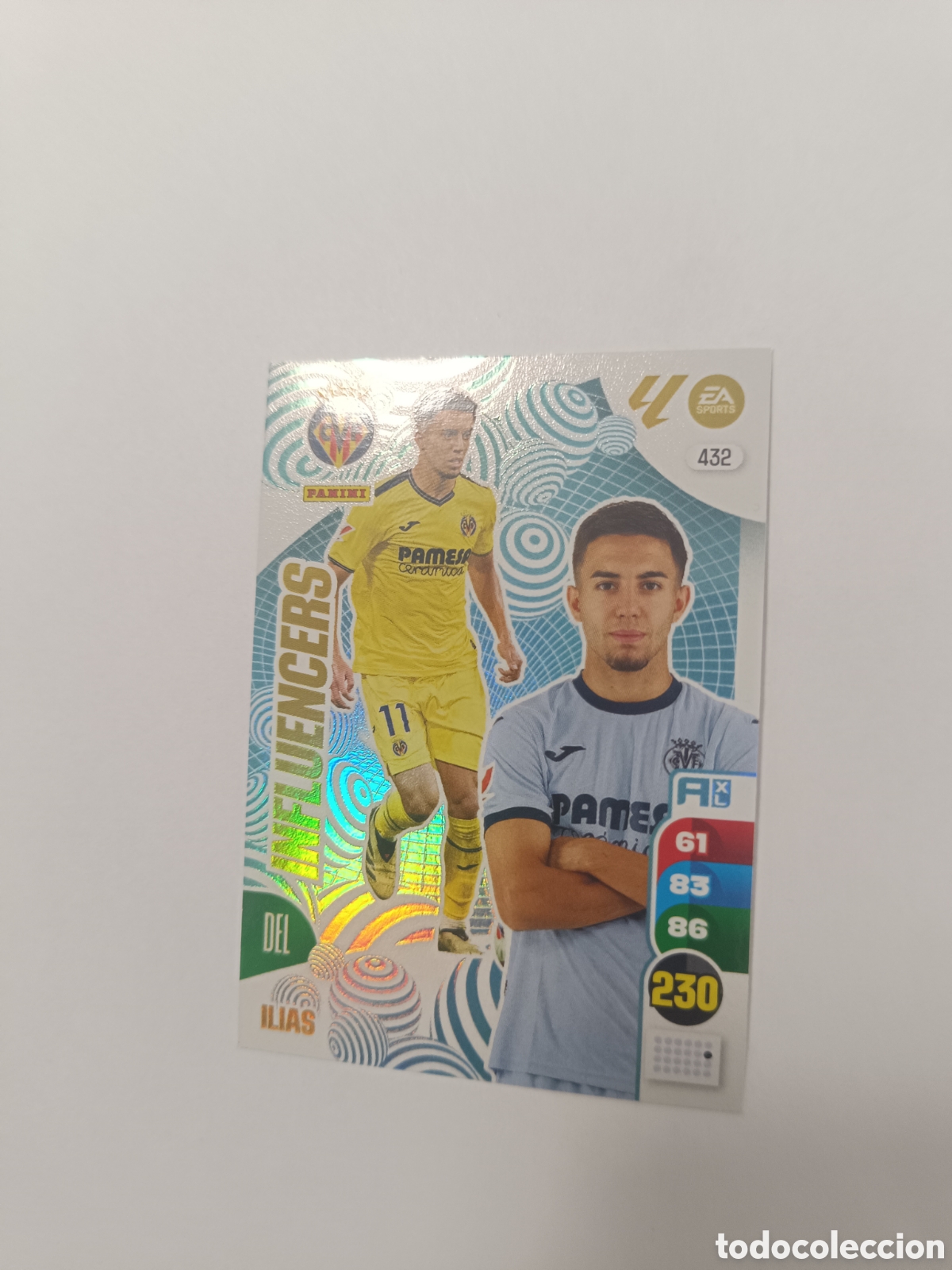 Cromos de f&uacute;tbol: Adrenalyn 24-25 influencers 432 ilias