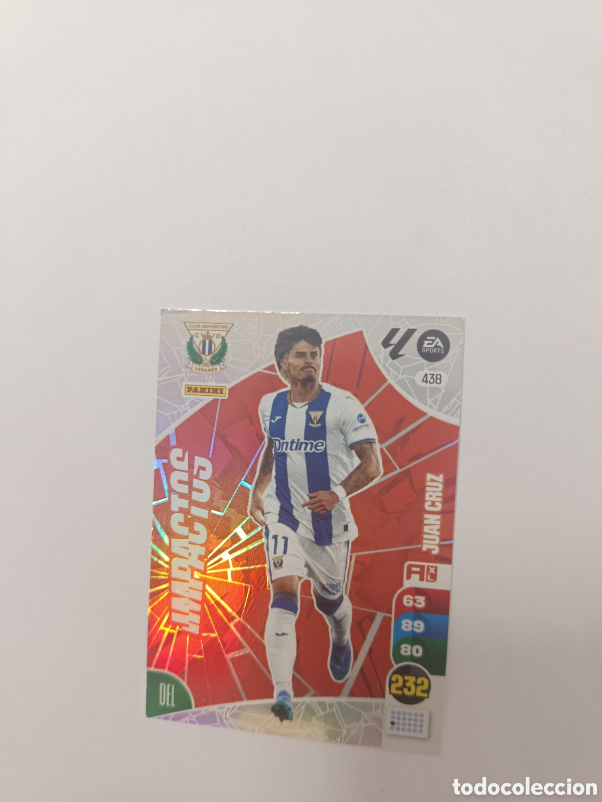 Cromos de f&uacute;tbol: Adrenalyn 24-25 impactos juan cruz