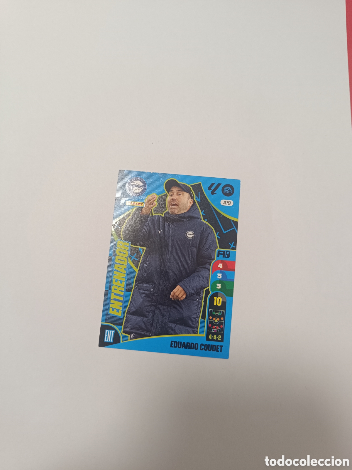 Cromos de f&uacute;tbol: Adrenalyn 24-25 entrenador 479 coudet