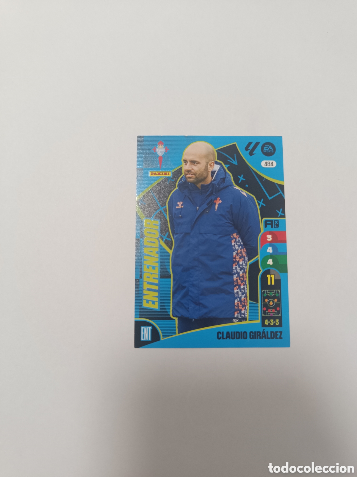 Cromos de f&uacute;tbol: Adrenalyn 24-25 entrenador giraldez 484