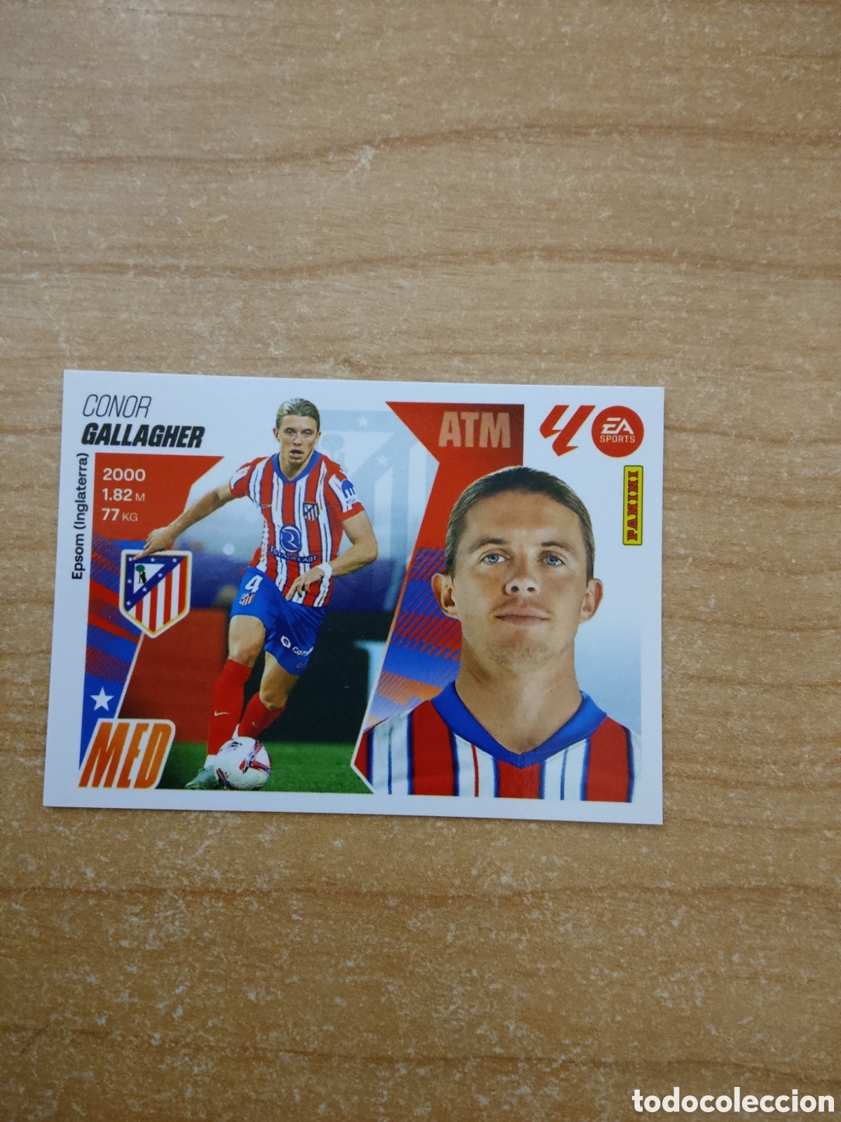 Cromos de f&uacute;tbol: 10 GALLAGHER ATLETICO MADRID LIGA ESTE 2025 2026
