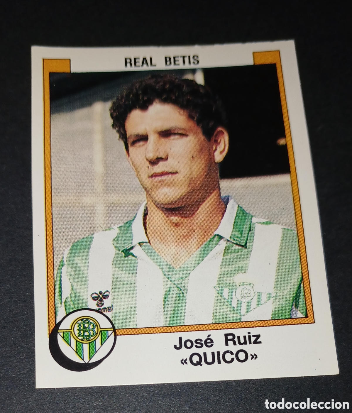 Cromos de f&uacute;tbol: Cromo 66 Jos&eacute; Ruiz &rdquo;Quico&rdquo; (Real Betis) F&uacute;tbol 88 87-88 1987-1988 Panini sin pegar nunca pegado