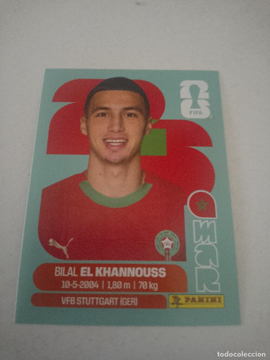 Cromos de f&uacute;tbol: EL KHANNOUSS MARRUECOS MAR 14 MUNDIAL FIFA WORLD CUP 2026 26 PANINI STICKERS NUEVO