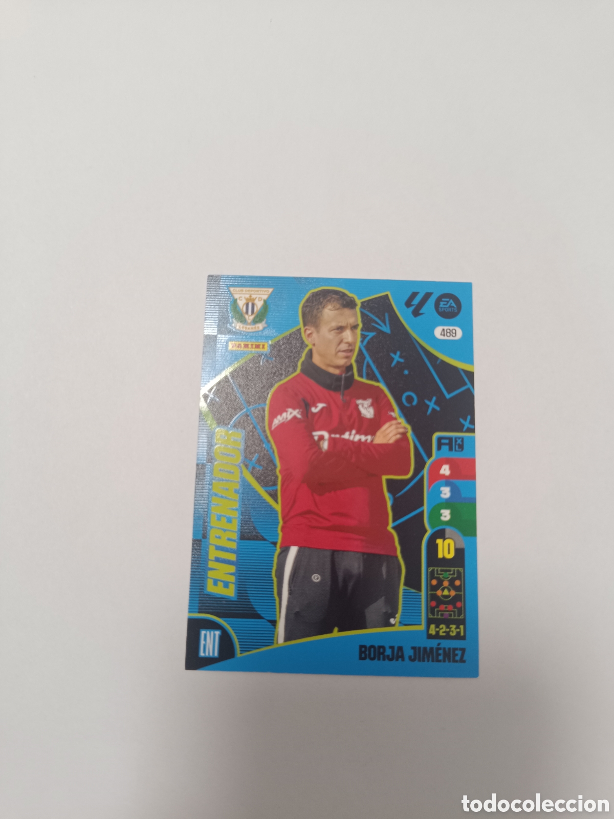 Cromos de f&uacute;tbol: Adrenalyn 24-25 entrenador 489 Borja jimenez