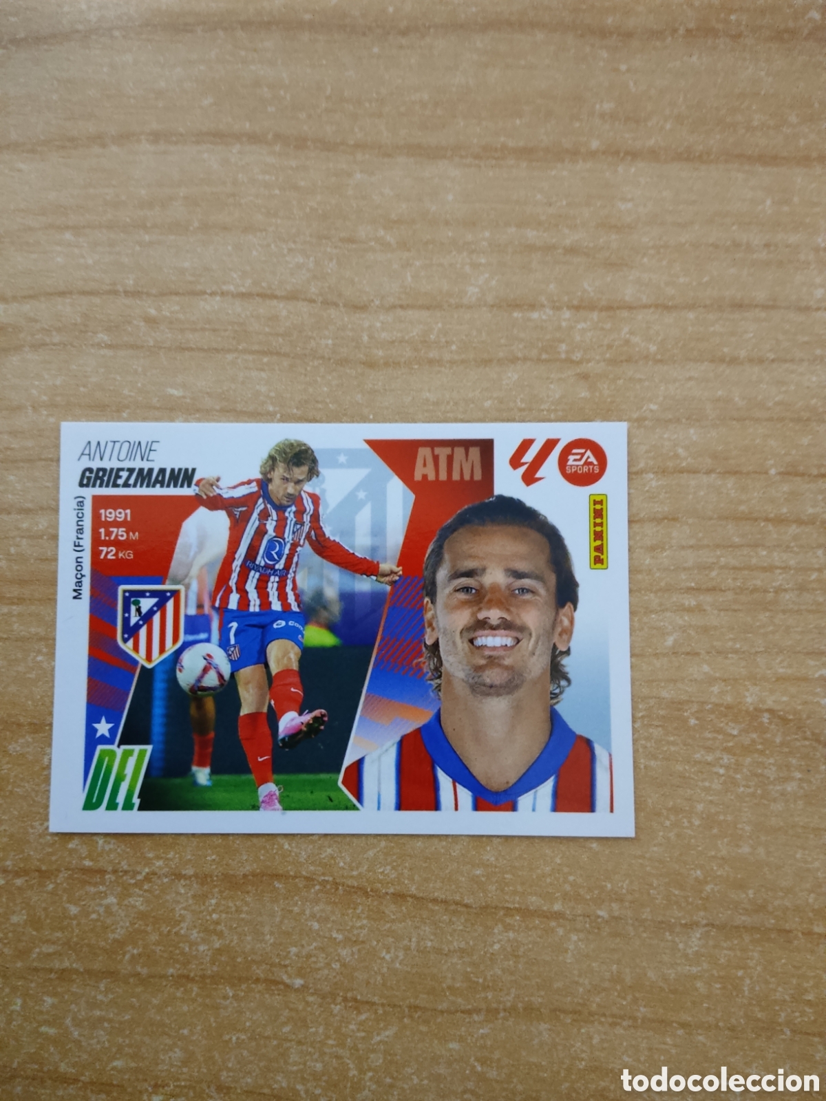 Cromos de f&uacute;tbol: 18 GRIEZMANN ATLETICO MADRID LIGA ESTE 2025 2026