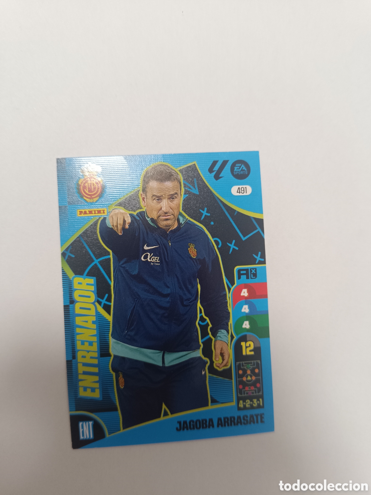 Cromos de f&uacute;tbol: Adrenalyn 24-25 entrenador 491 jagoba arrasate