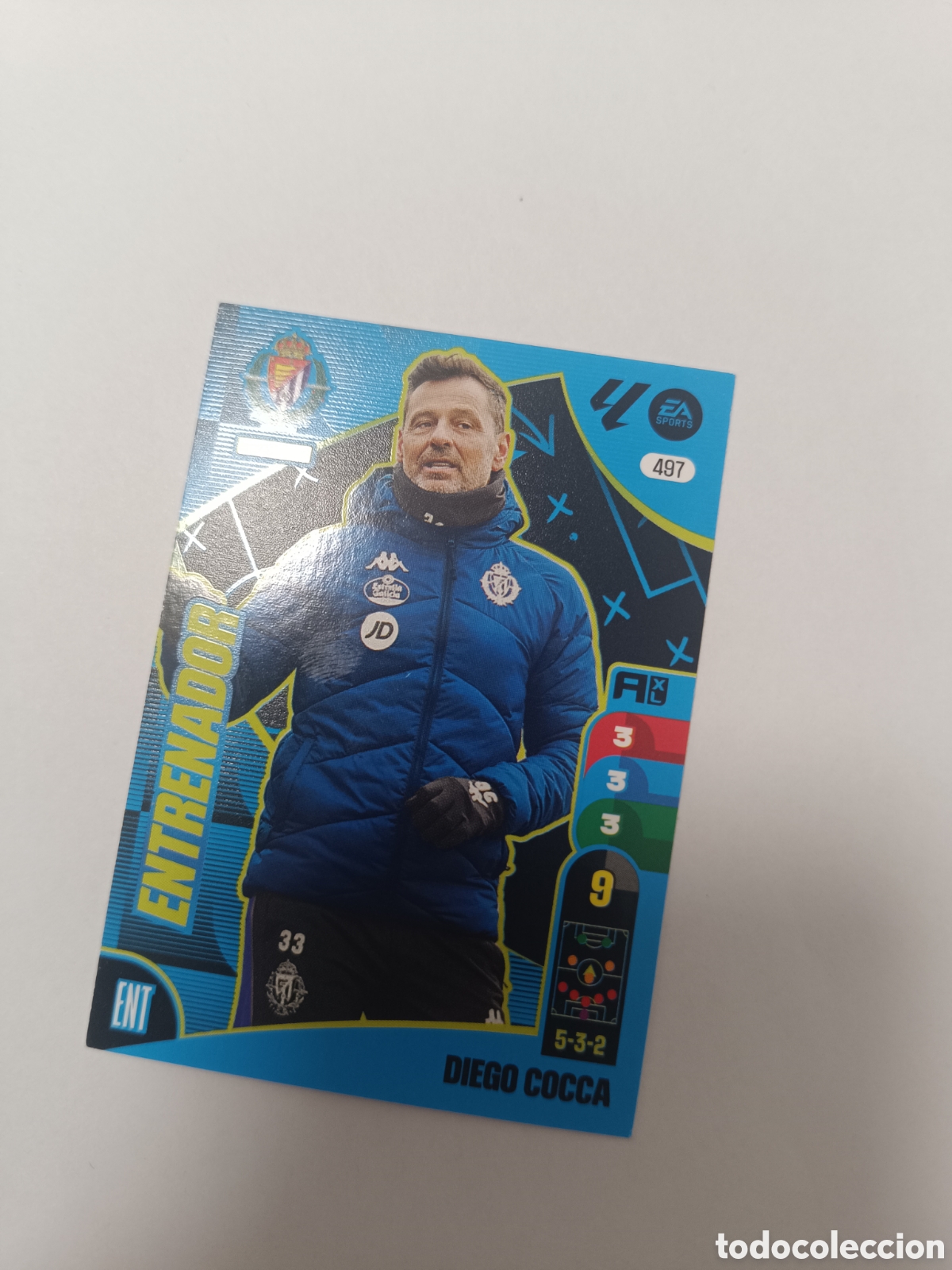 Cromos de f&uacute;tbol: Adrenalyn 24-25 entrenador 497 diego cocca