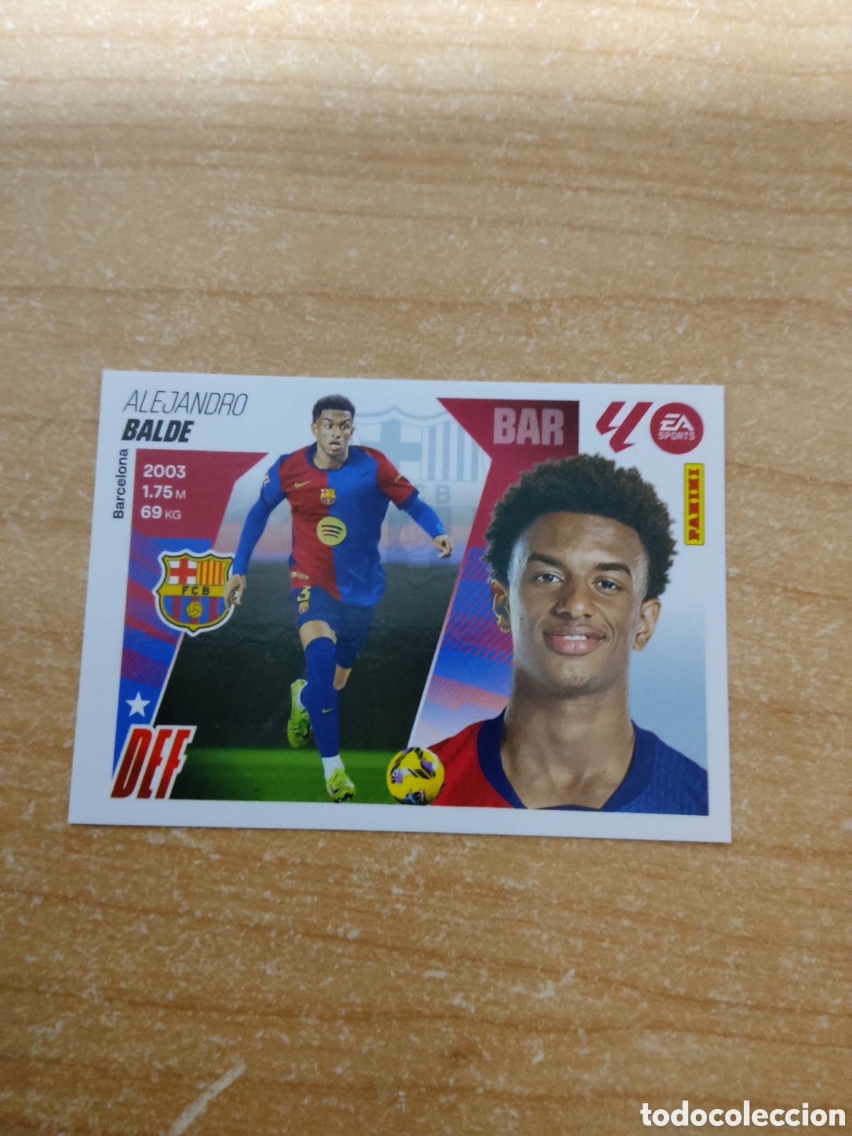 Cromos de f&uacute;tbol: 10A BALDE BARCELONA LIGA ESTE 2025 2026