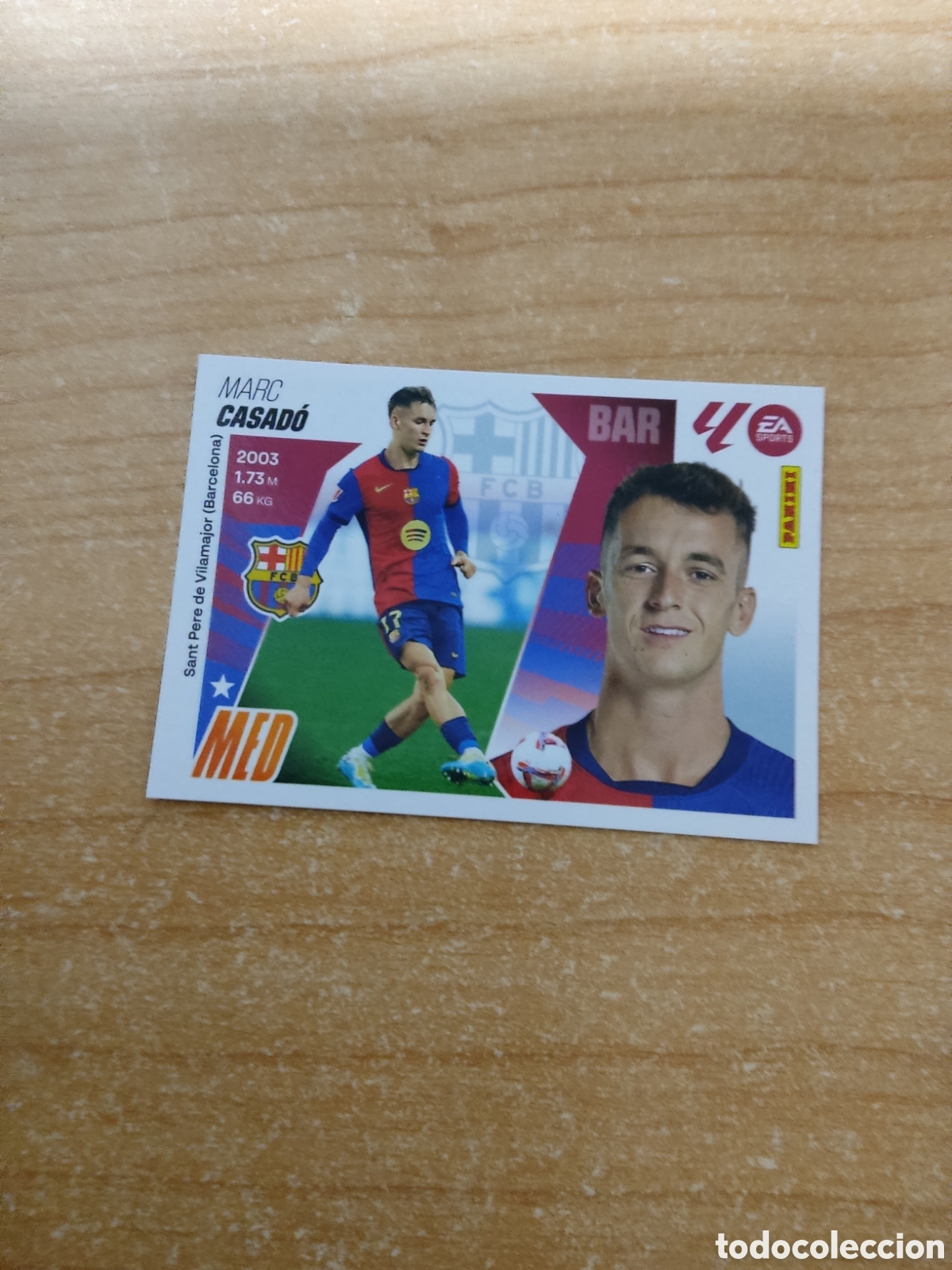 Cromos de f&uacute;tbol: 11A CASADO BARCELONA LIGA ESTE 2025 2026