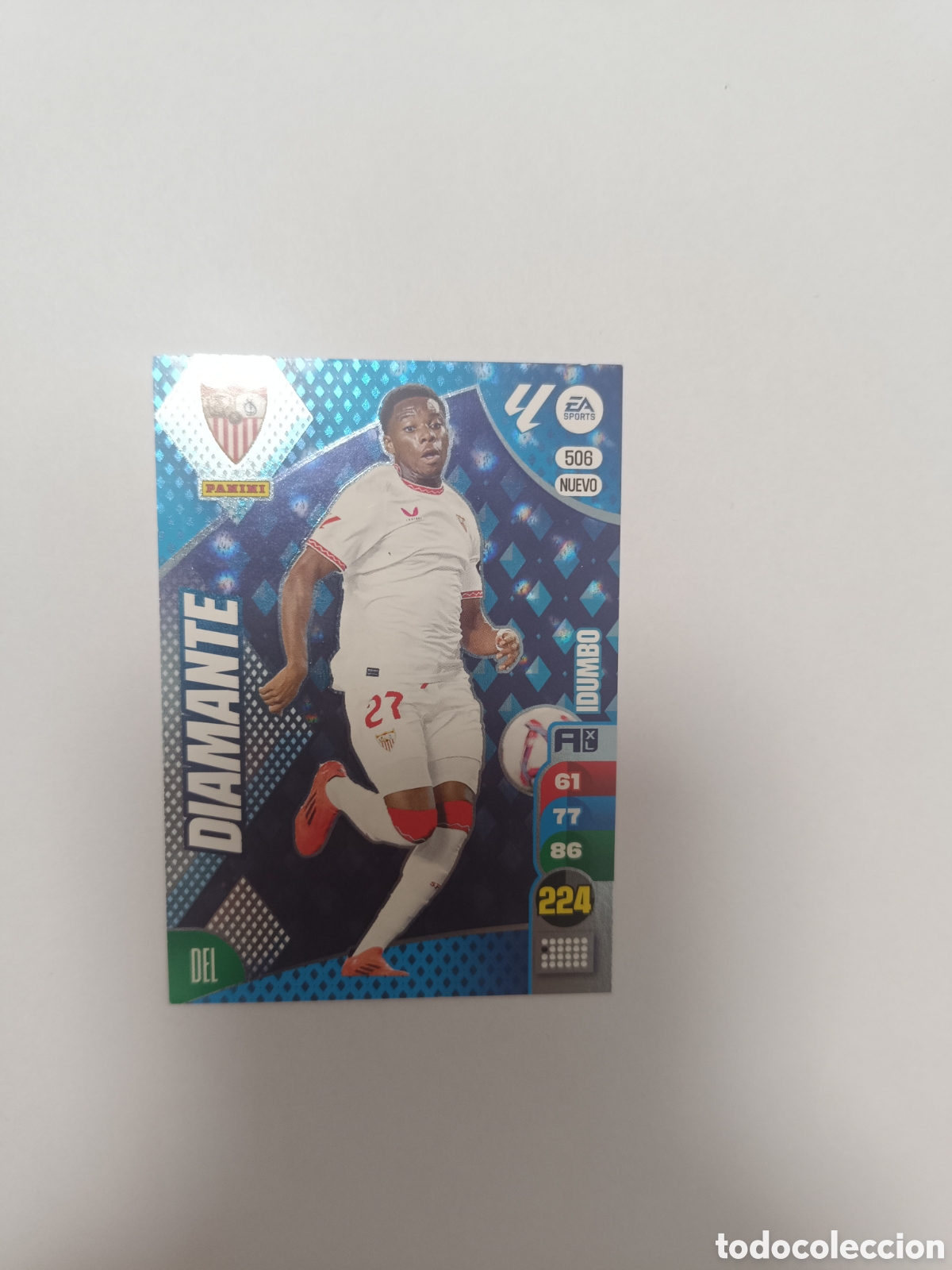 Cromos de f&uacute;tbol: Adrenalyn 24-25 nuevo diamante idumbo 506