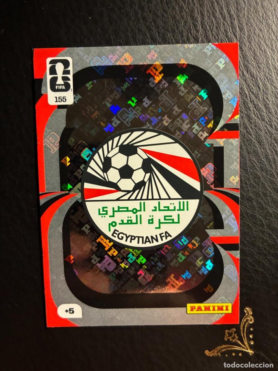 Cromos de f&uacute;tbol: 155 ESCUDO EGIPTO FIFA WORLD CUP ADRENALYN MUNDIAL 2026 26 PANINI