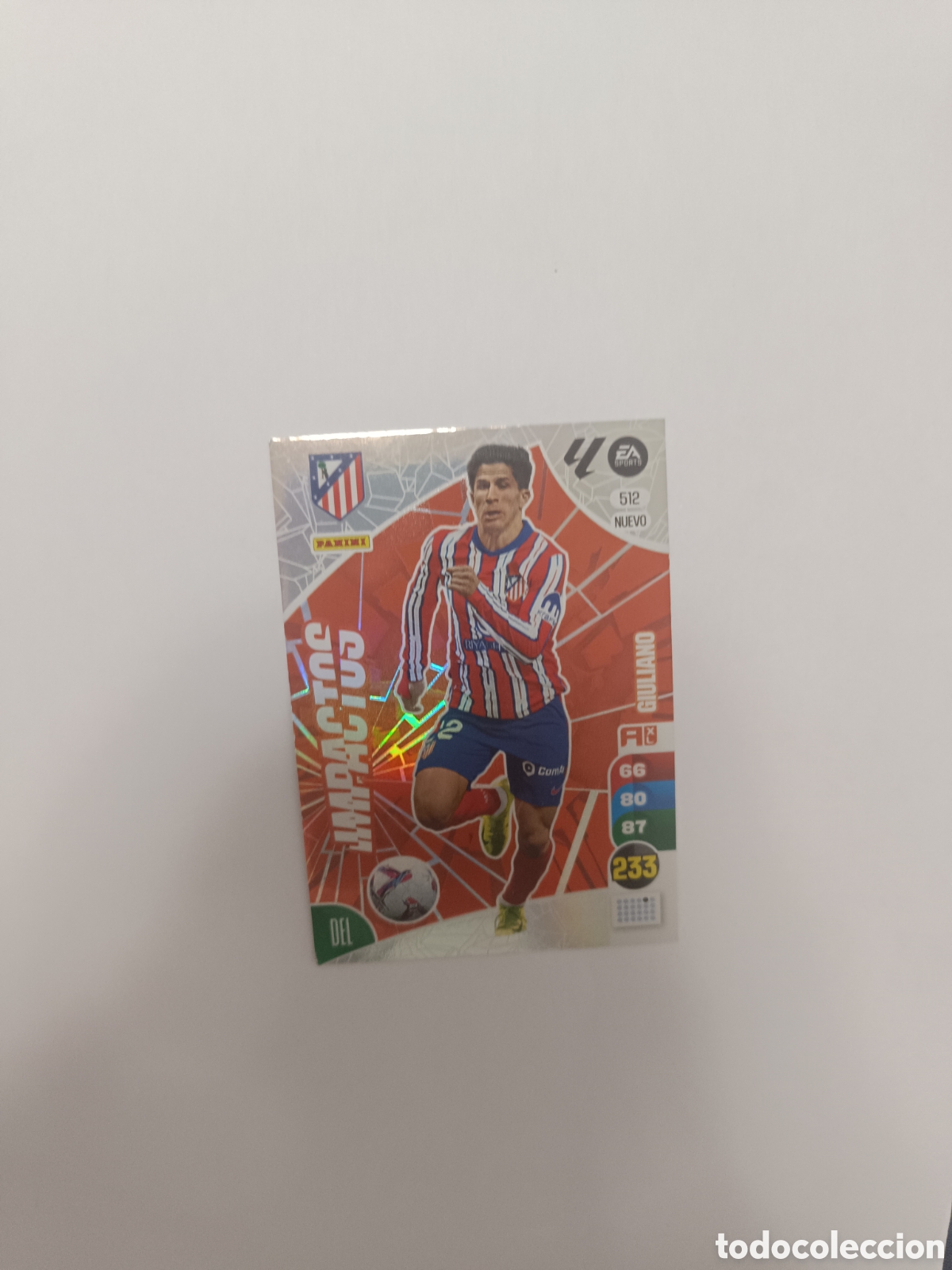 Cromos de f&uacute;tbol: Adrenalyn 24-25 nuevo impactos giuliano 512