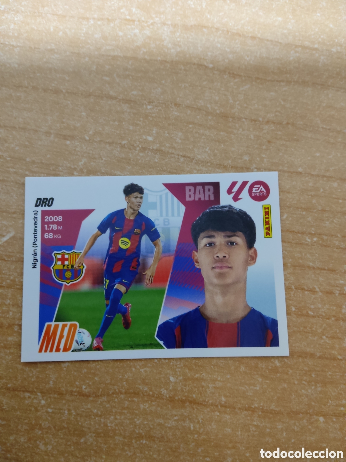 Cromos de f&uacute;tbol: 13 BIS DRO BARCELONA LIGA ESTE 2025 2026