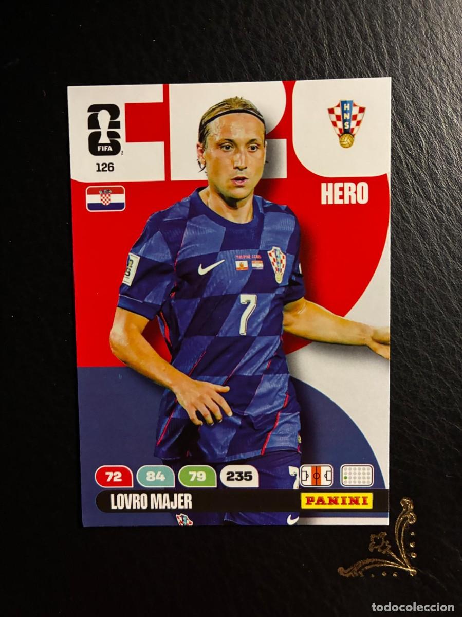 Cromos de f&uacute;tbol: 126 LOVRO MAJER CROACIA FIFA WORLD CUP ADRENALYN MUNDIAL 2026 26 PANINI