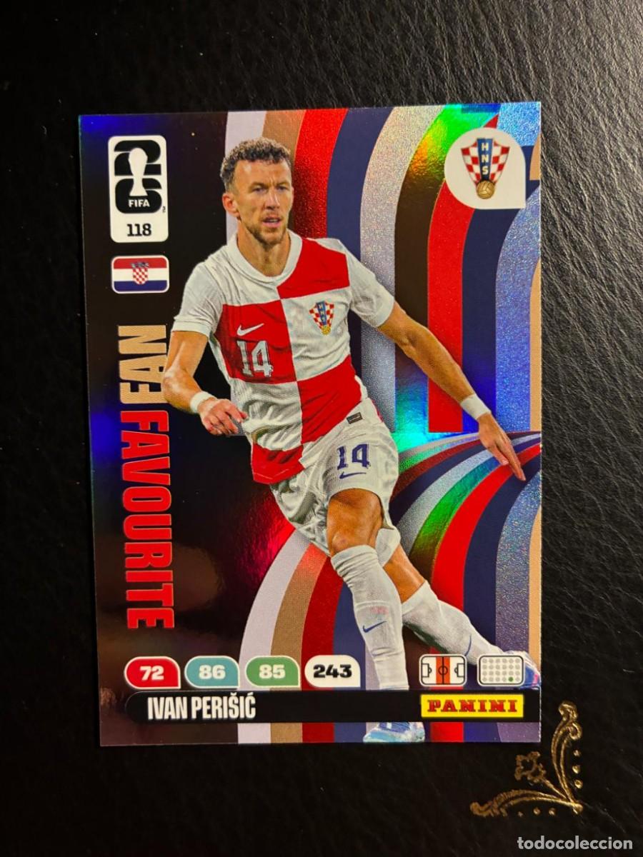 Cromos de f&uacute;tbol: 118 IVAN PERISIC CROACIA FAN FAVOURITE FIFA WORLD CUP ADRENALYN MUNDIAL 2026 26 PANINI