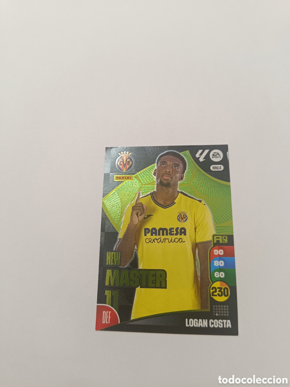 Cromos de f&uacute;tbol: Adrenalyn 24-25 new master 11 logan costa