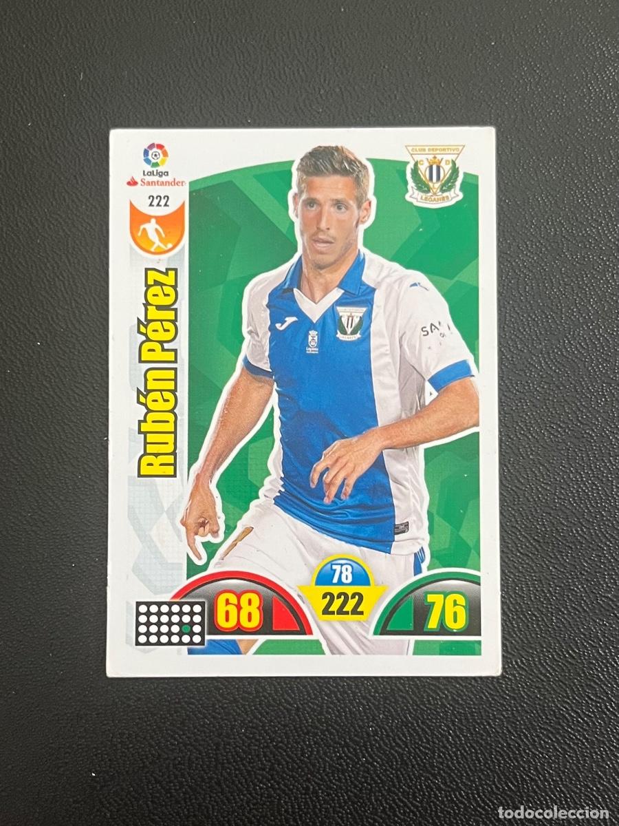 Cromos de Futebol: 222 RUB&Eacute;N P&Eacute;REZ CD LEGAN&Eacute;S ADRENALYN 2017 2018 CROMO PANINI LA LIGA SANTANDER 17 18