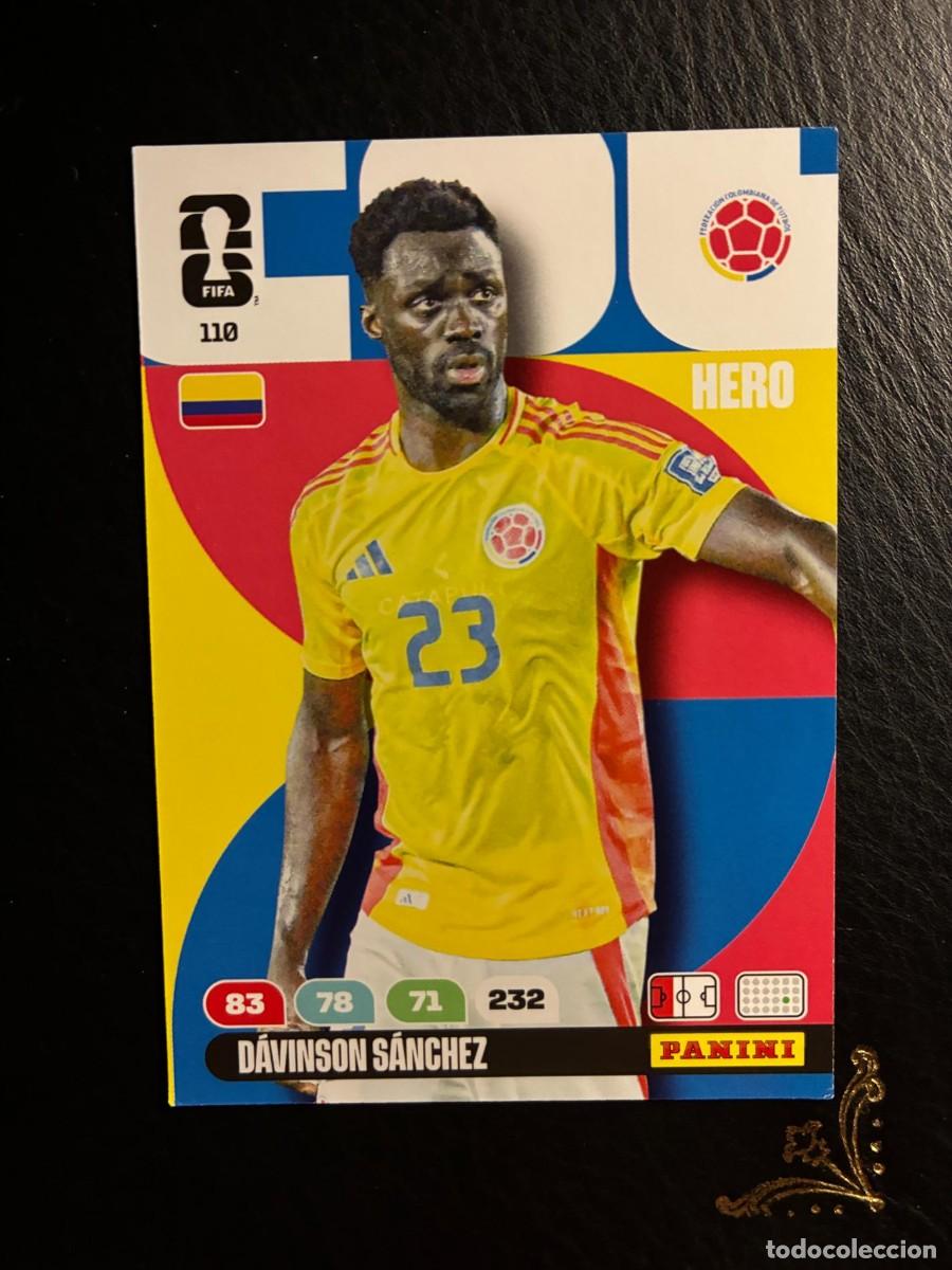 Cromos de Futebol: 110 DAVINSON S&Aacute;NCHEZ COLOMBIA FIFA WORLD CUP ADRENALYN MUNDIAL 2026 26 PANINI