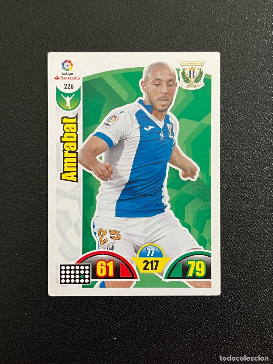 Cromos de f&uacute;tbol: 226 AMRABAT CD LEGAN&Eacute;S ADRENALYN 2017 2018 CROMO PANINI LA LIGA SANTANDER 17 18