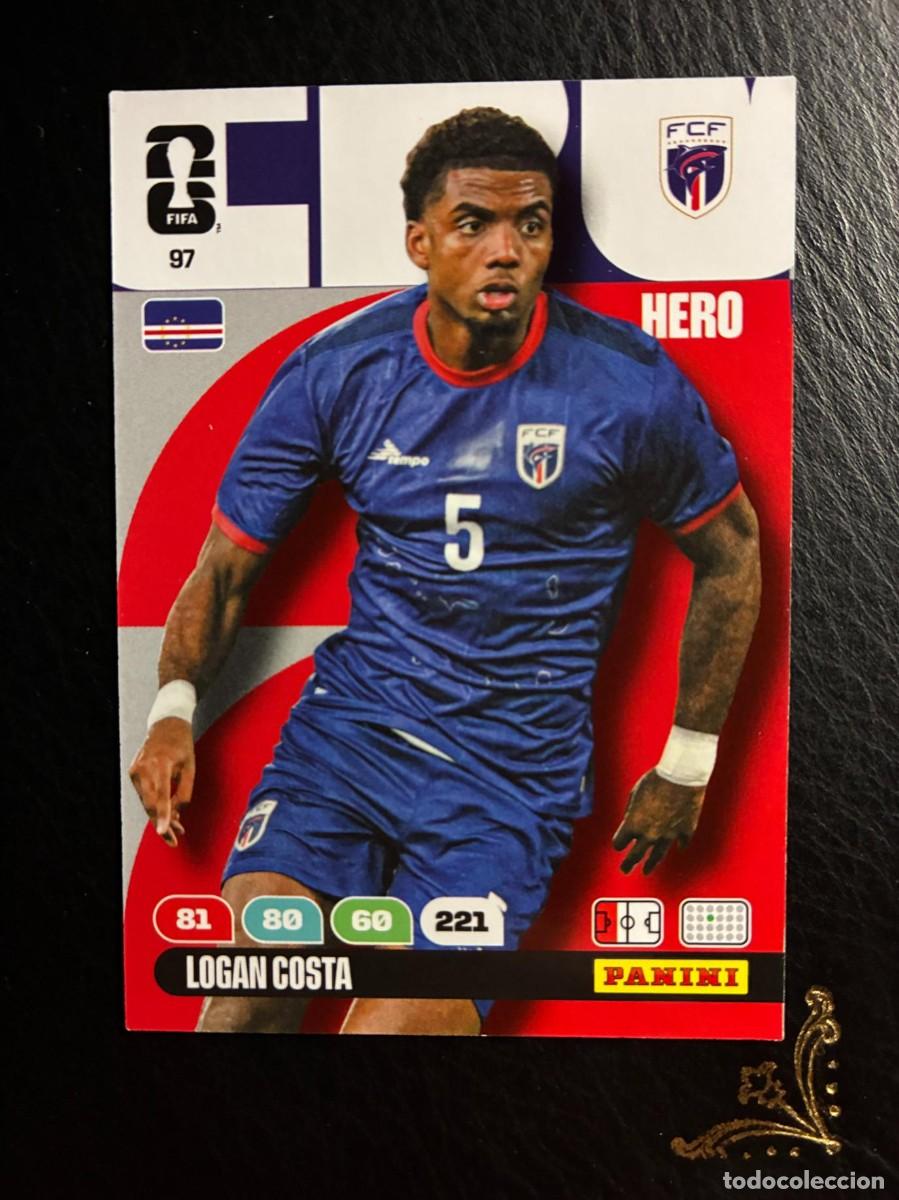 Cromos de f&uacute;tbol: 97 LOGAN COSTA CABO VERDE FIFA WORLD CUP ADRENALYN MUNDIAL 2026 26 PANINI