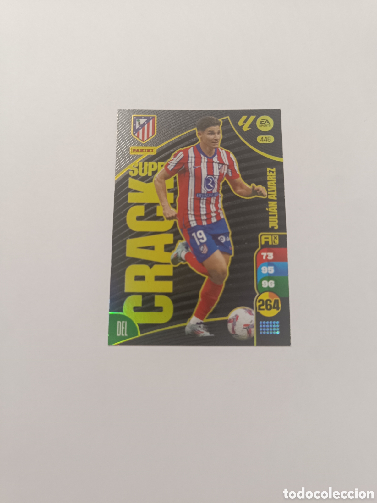 Cromos de f&uacute;tbol: Adrenalyn 24-25 supercrack 446 Juli&aacute;n alvarez