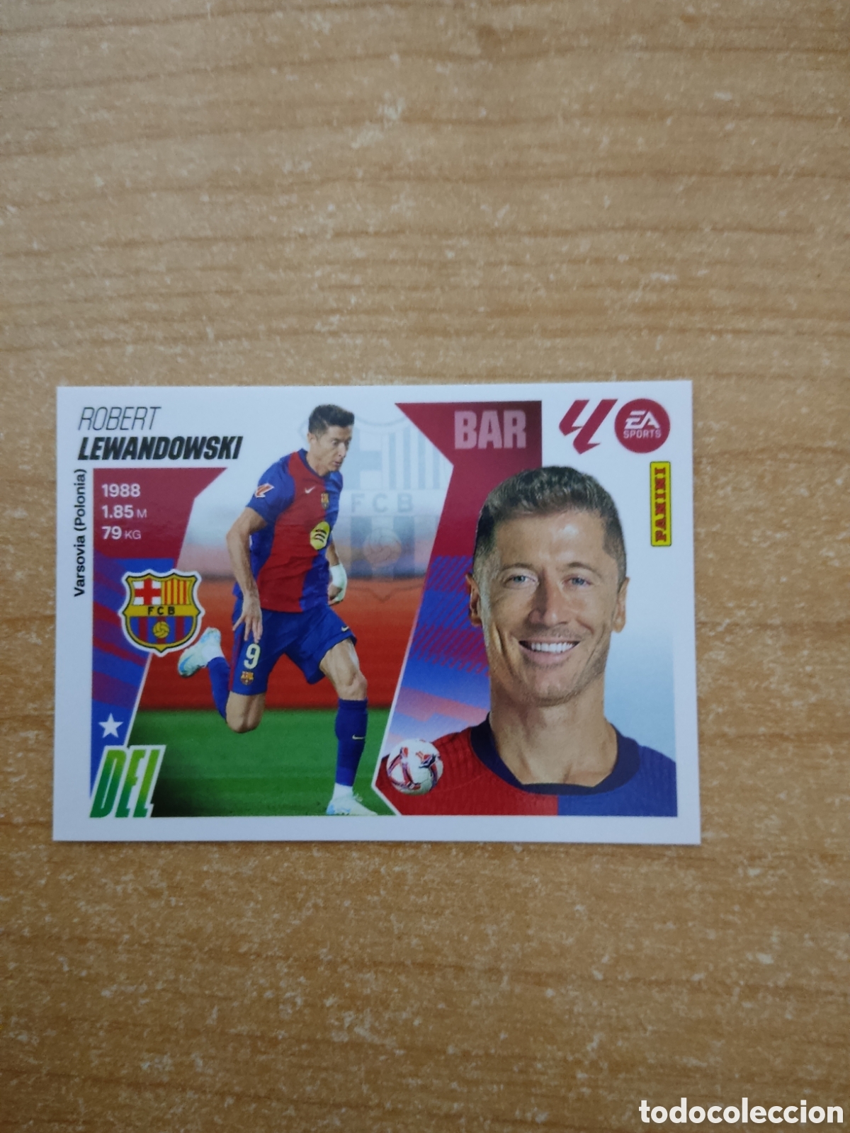 Cromos de f&uacute;tbol: 20 LEWANDOWSKI BARCELONA LIGA ESTE 2025 2026