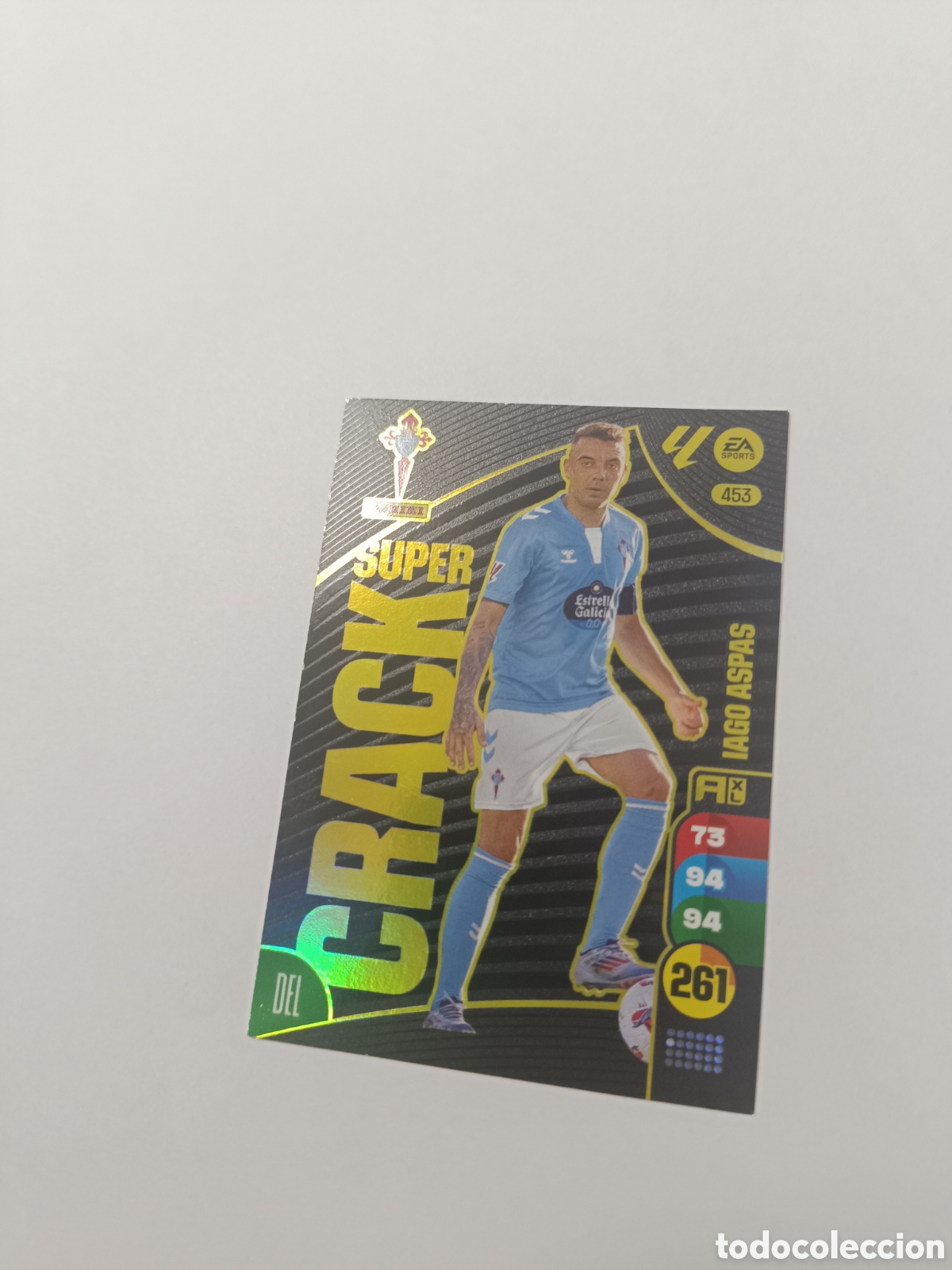Cromos de f&uacute;tbol: Adrenalyn 24-25 supercrack 453 aspas