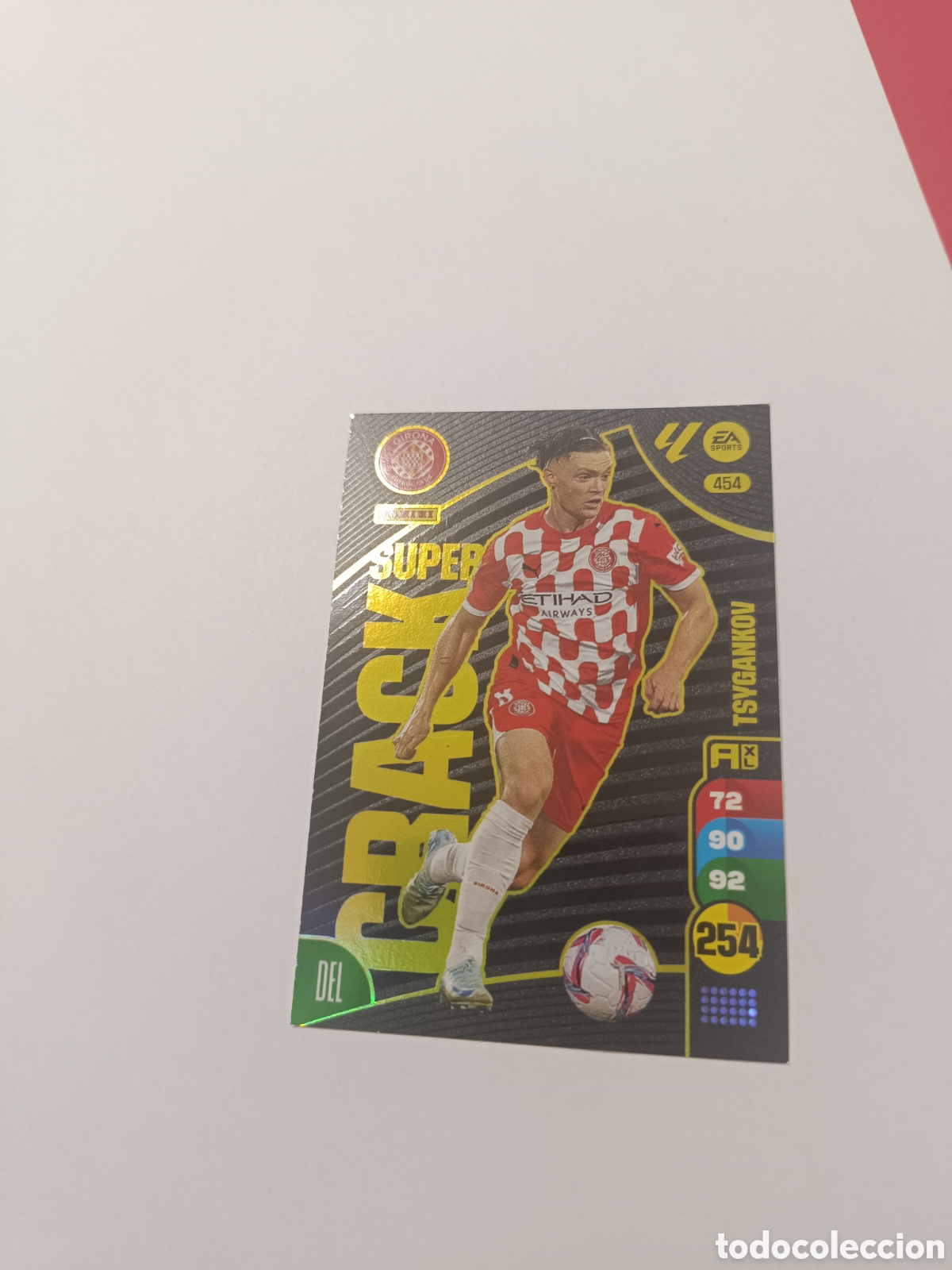 Cromos de f&uacute;tbol: Adrenalyn 24-25 supercrack 454 tsygankov