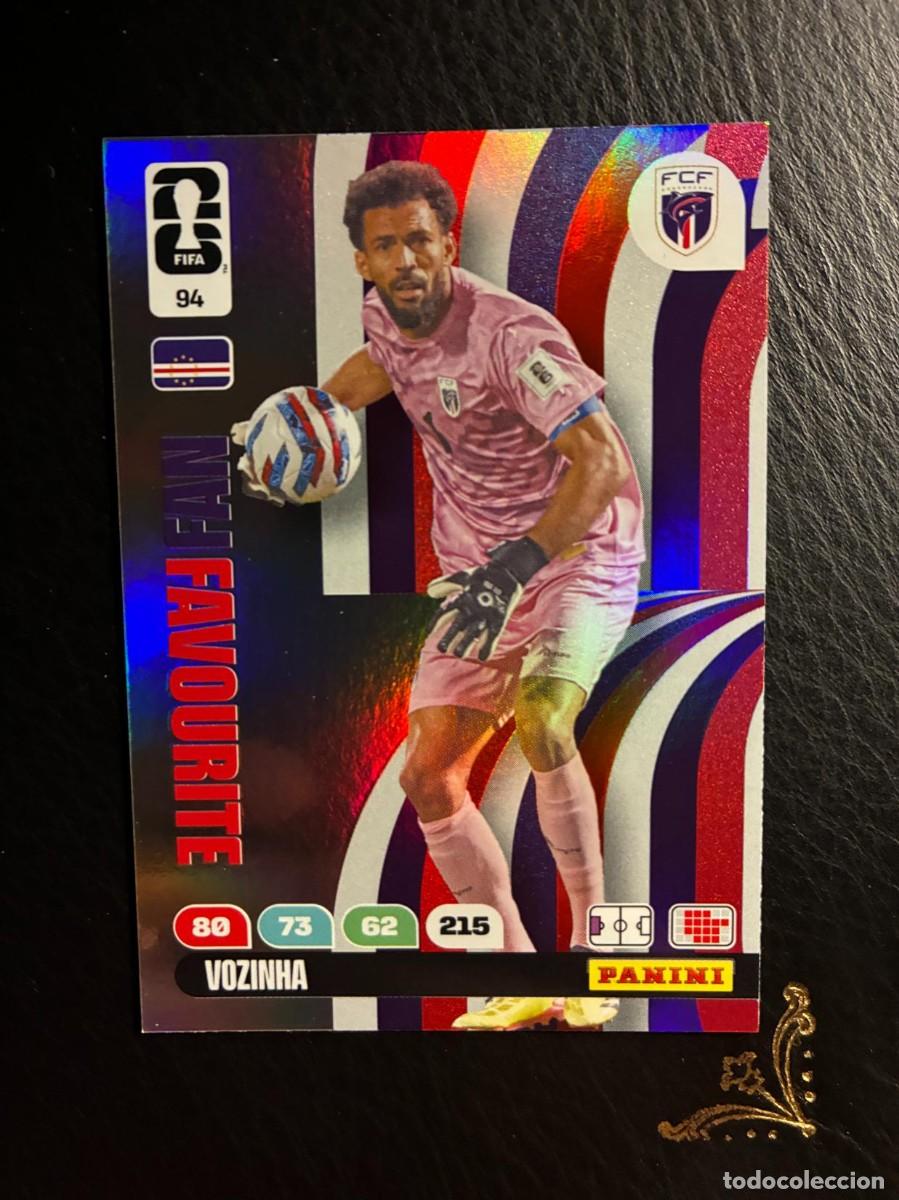 Cromos de f&uacute;tbol: 94 VOZINHA CABO VERDE FAN FAVOURITE FIFA WORLD CUP ADRENALYN MUNDIAL 2026 26 PANINI
