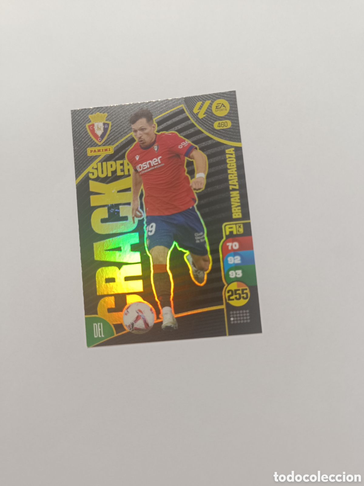 Cromos de f&uacute;tbol: Adrenalyn 24-25 supercrack 460 Bryan zaragoza