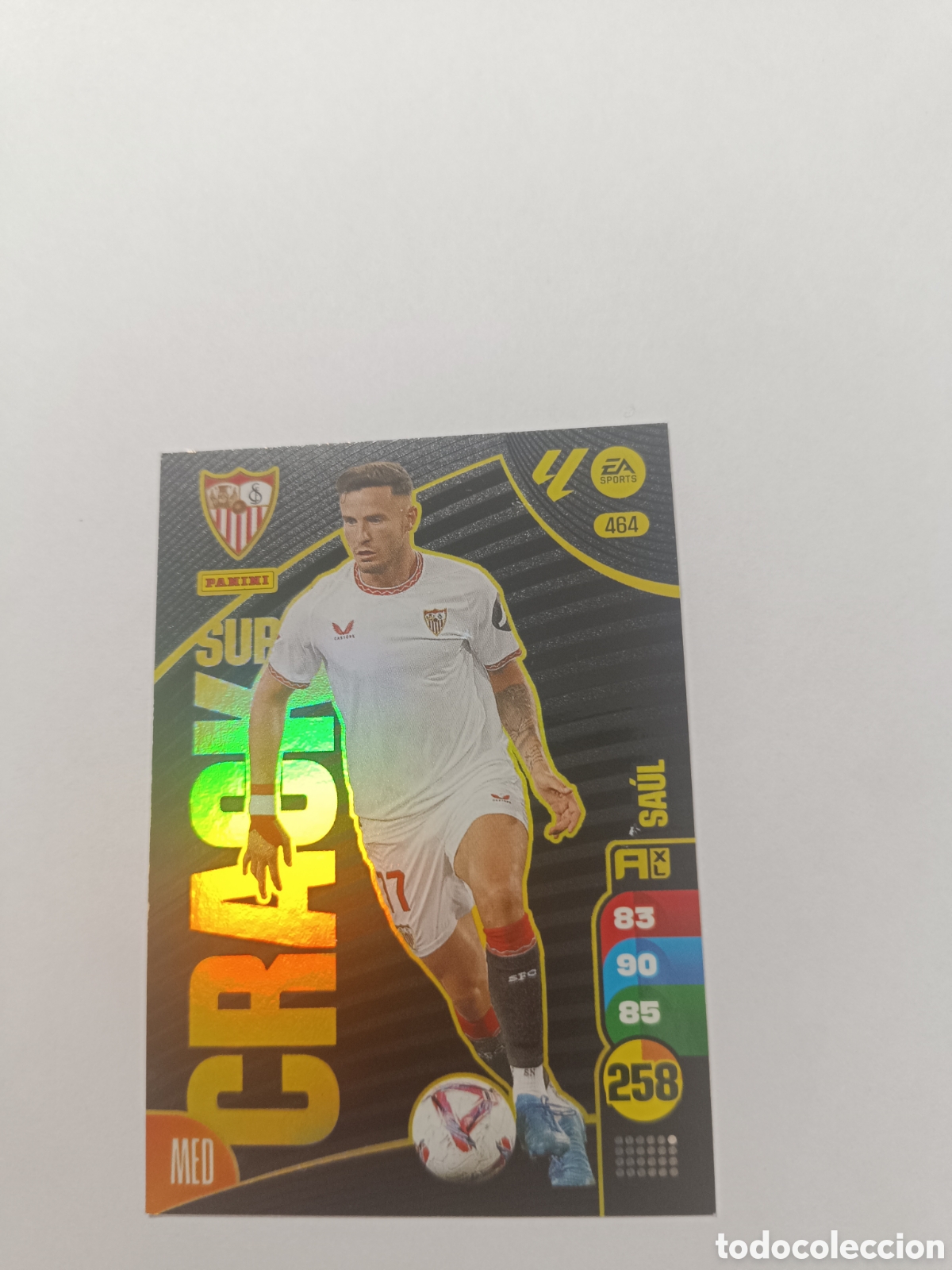 Cromos de f&uacute;tbol: Adrenalyn 24-25 supercrack 464 saul
