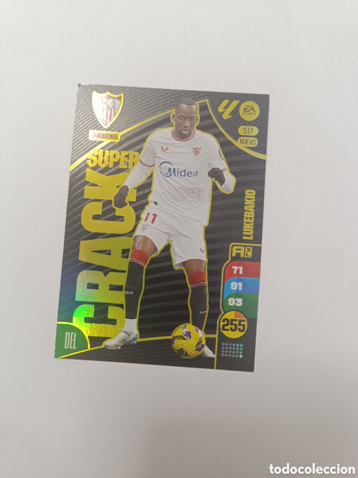 Cromos de f&uacute;tbol: Adrenalyn 24-25 nuevo supercrack 517 lukebakio