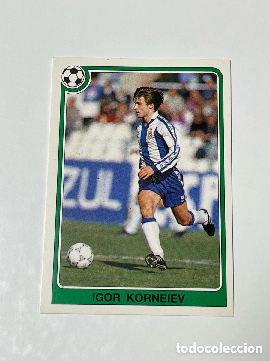 Cromos de f&uacute;tbol: Igor Korneiev Espanyol Panini 92/93 #154