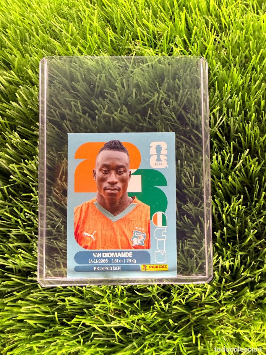 Cromos de f&uacute;tbol: N&ordm; CIV18 Yan Diomande Costa de Marfil Mundial 2026 Stickers