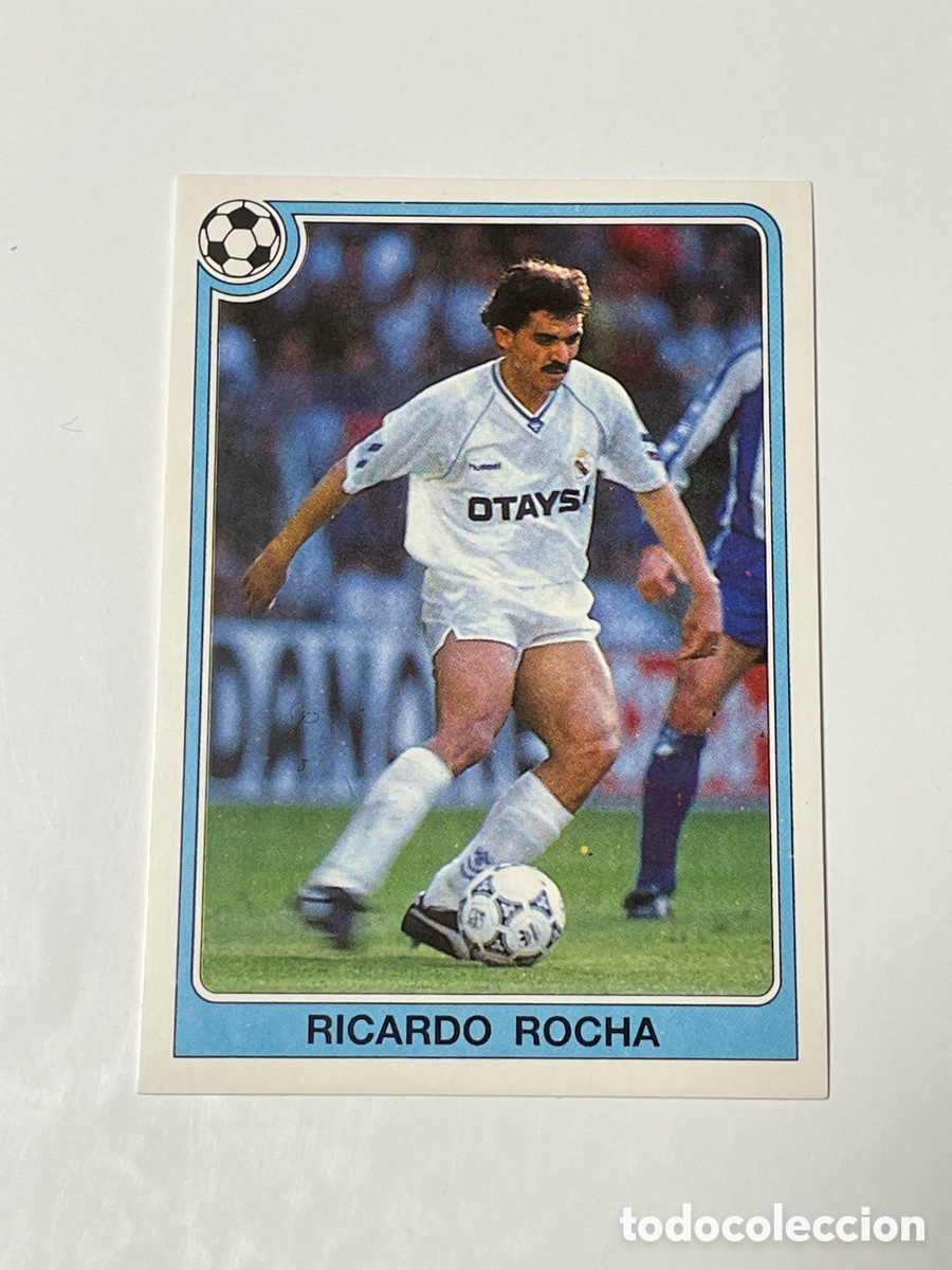 Cromos de f&uacute;tbol: Ricardo Rocha Real Madrid Panini 92/93 #91