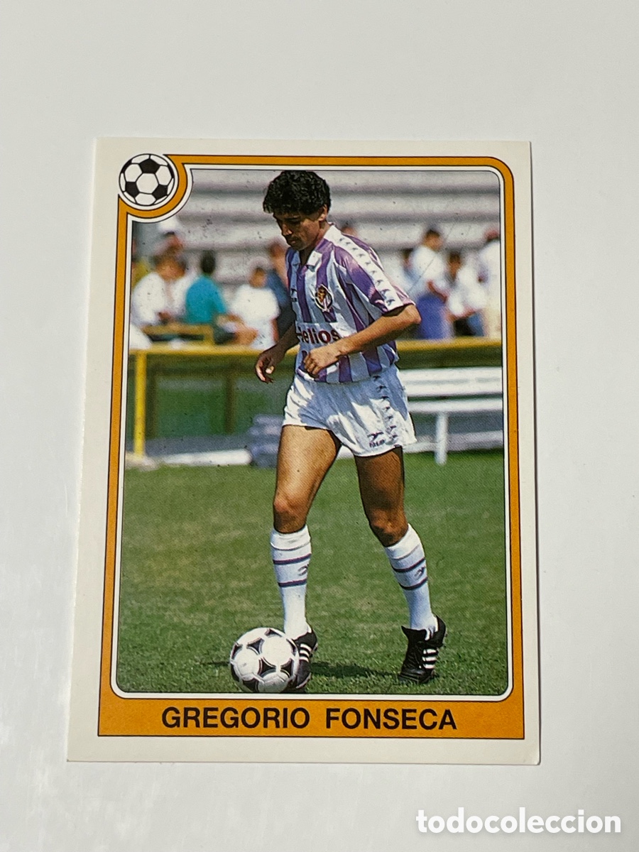 Cromos de f&uacute;tbol: Gregorio Fonseca Valladolid Panini 92/93 #173