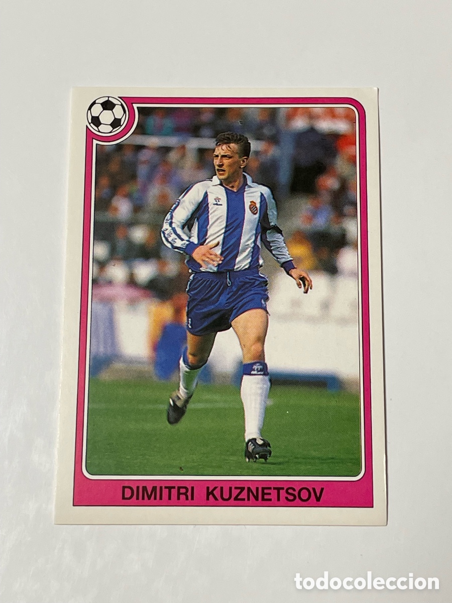 Cromos de f&uacute;tbol: Dimitri Kuznetsov Espanyol Panini 92/93 #113