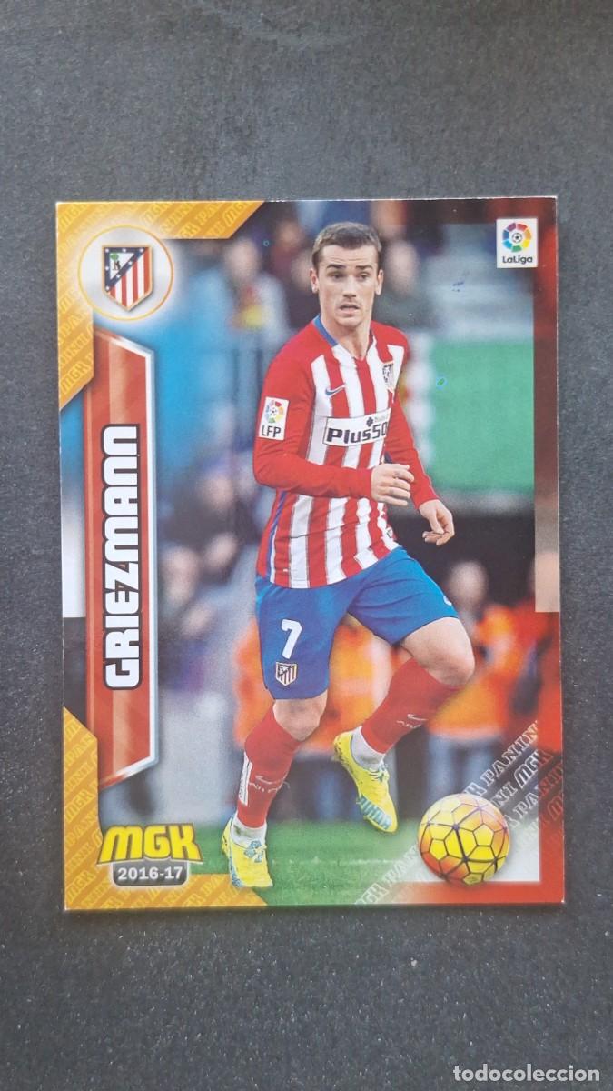 Cromos de f&uacute;tbol: L1 GRIEZMANN ATLETICO DE MADRID 73 PANINI MEGACRACKS 2016 2017 16 17