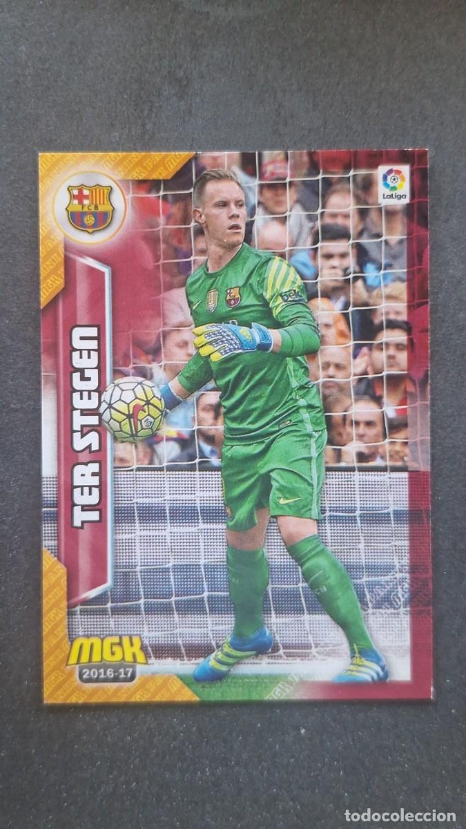 Cromos de f&uacute;tbol: L1 TER STEGEN F. C. BARCELONA 85 PANINI MEGACRACKS 2016 2017 16 17
