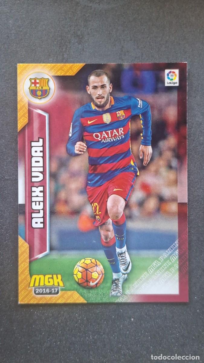 Cromos de f&uacute;tbol: L1 ALEIX VIDAL F. C. BARCELONA 86 PANINI MEGACRACKS 2016 2017 16 17