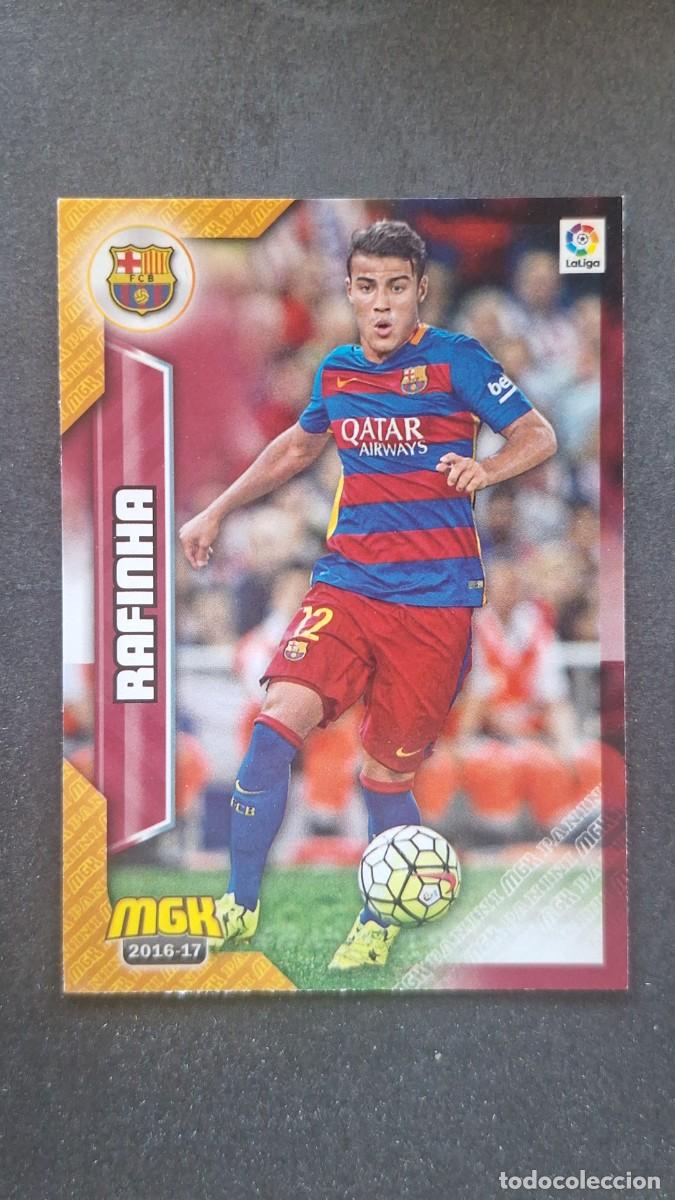 Cromos de f&uacute;tbol: L1 RAFINHA F. C. BARCELONA 96 PANINI MEGACRACKS 2016 2017 16 17