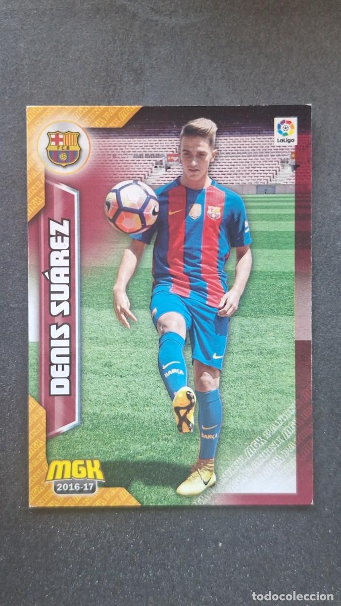 Cromos de f&uacute;tbol: L1 DENIS SUAREZ F. C. BARCELONA 98 PANINI MEGACRACKS 2016 2017 16 17