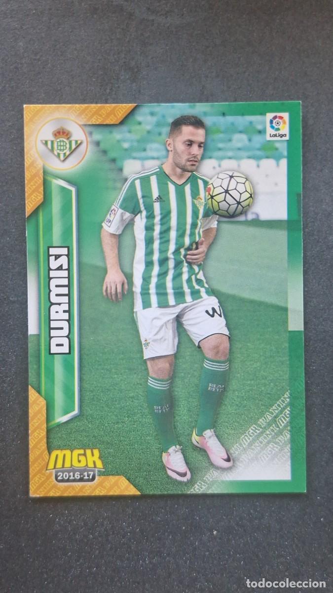 Cromos de f&uacute;tbol: L1 DURMISI REAL BETIS BALOMPIE 117 PANINI MEGACRACKS 2016 2017 16 17