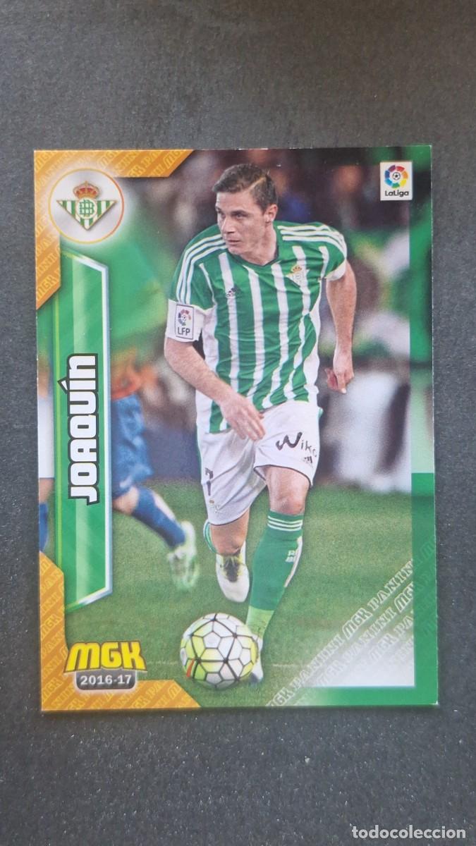 Cromos de f&uacute;tbol: L1 JOAQUIN REAL BETIS BALOMPIE 122 PANINI MEGACRACKS 2016 2017 16 17