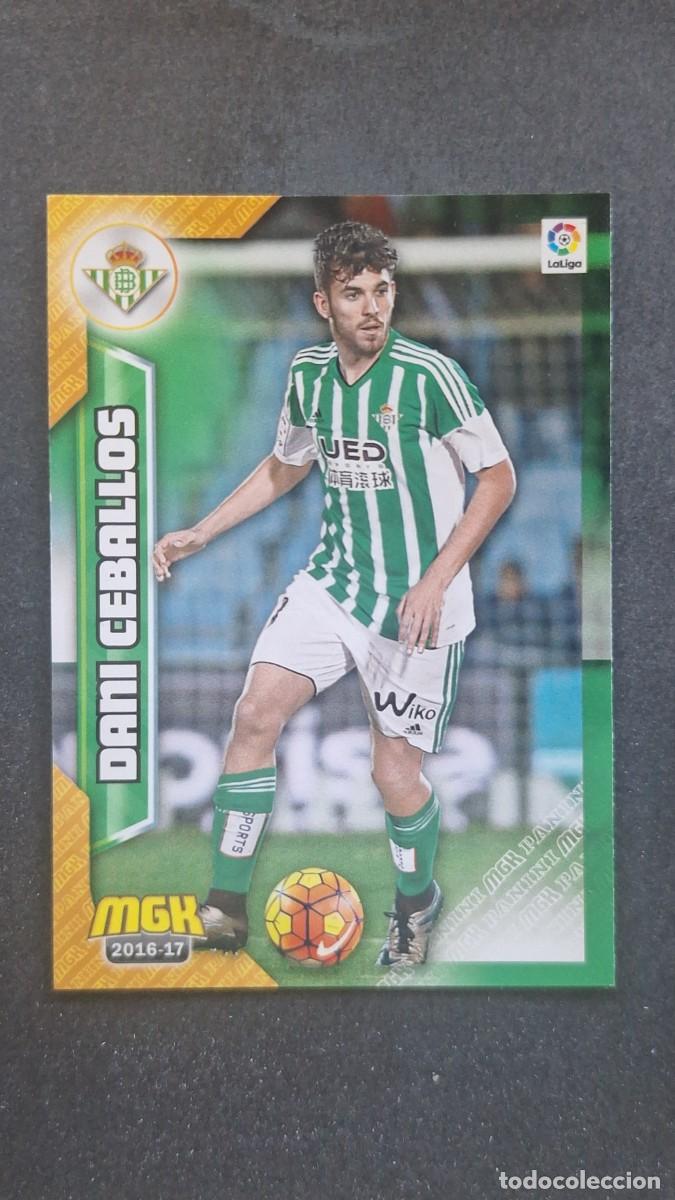 Cromos de f&uacute;tbol: L1 DANI CEBALLOS REAL BETIS BALOMPIE 123 PANINI MEGACRACKS 2016 2017 16 17