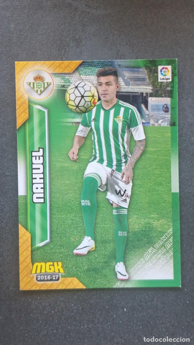 Cromos de f&uacute;tbol: L1 NAHUEL REAL BETIS BALOMPIE 127 PANINI MEGACRACKS 2016 2017 16 17