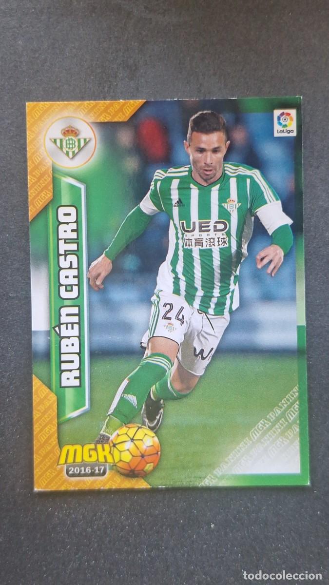 Cromos de f&uacute;tbol: L1 RUBEN CASTRO REAL BETIS BALOMPIE 129 PANINI MEGACRACKS 2016 2017 16 17