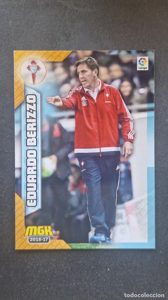 Cromos de f&uacute;tbol: L1 EDUARDO BERIZZO ENTRENADOR CELTA DE VIGO 137 PANINI MEGACRACKS 2016 2017 16 17