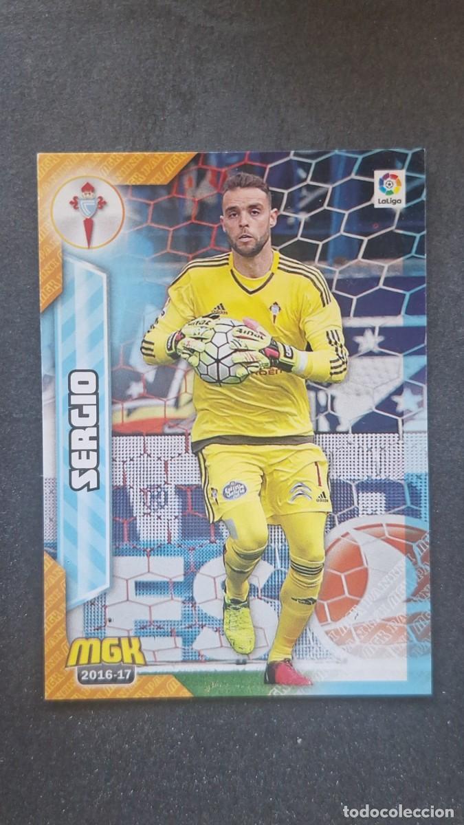Cromos de f&uacute;tbol: L1 SERGIO CELTA DE VIGO 138 PANINI MEGACRACKS 2016 2017 16 17