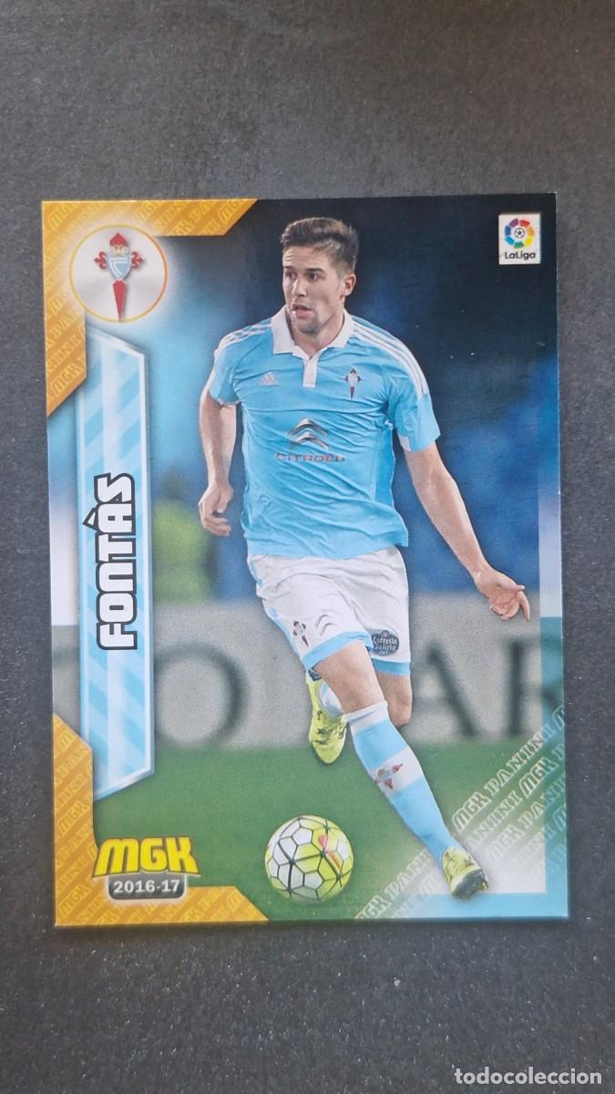 Cromos de f&uacute;tbol: L1 FONTAS CELTA DE VIGO 141 PANINI MEGACRACKS 2016 2017 16 17